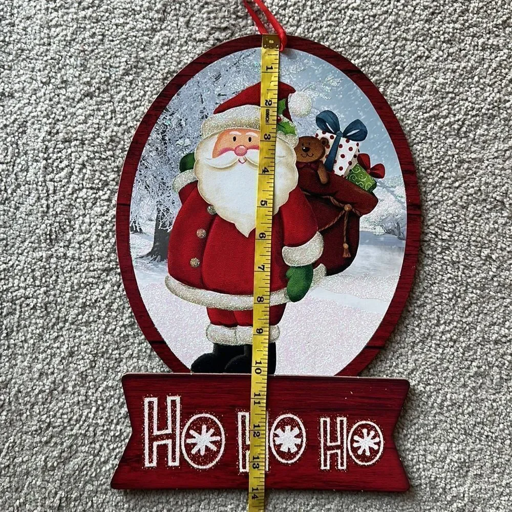 Santa Claus Wall Decor Hanging!